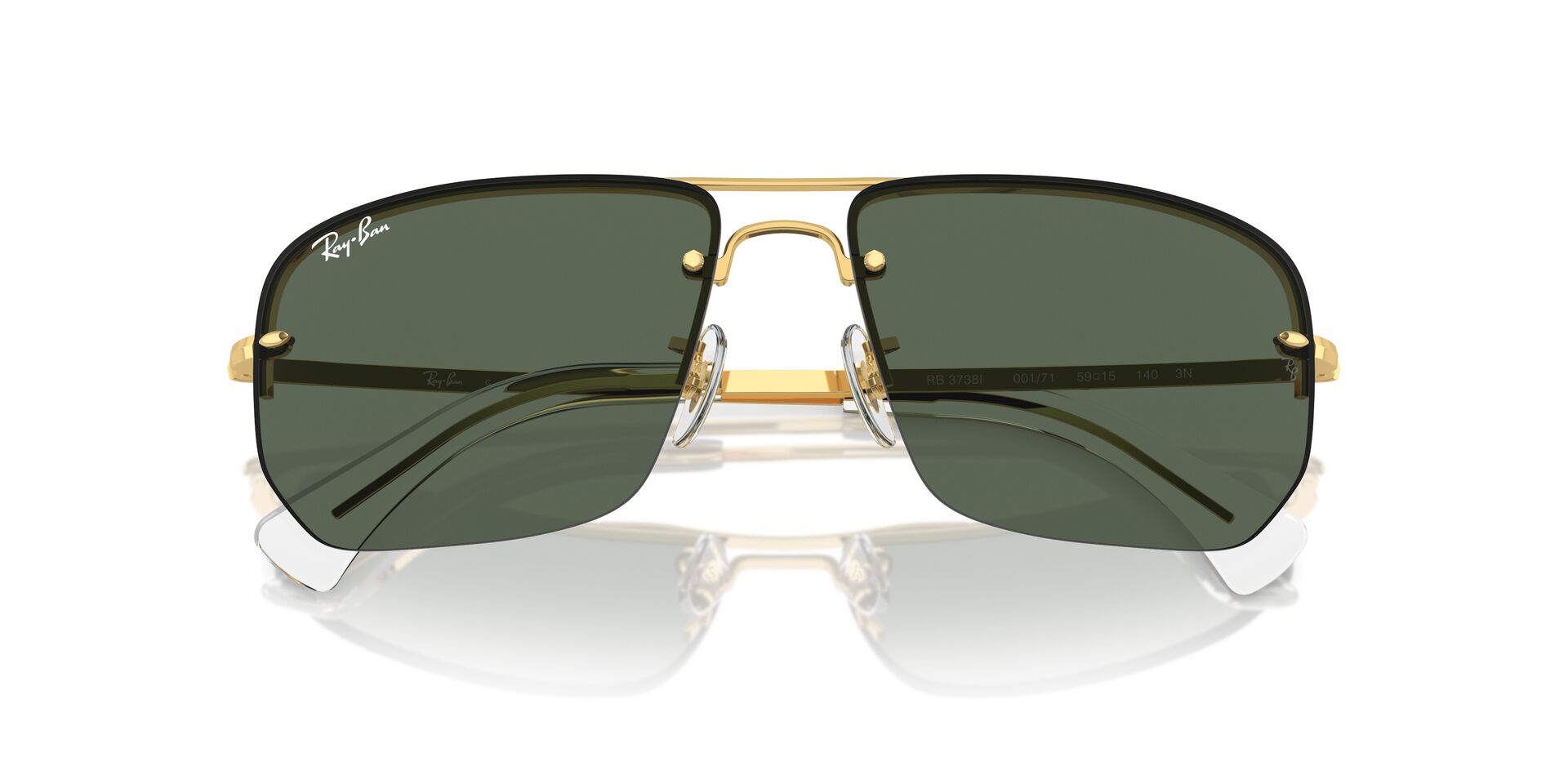 RAYBAN RB3738I 001/71 59 SUNGLASSES