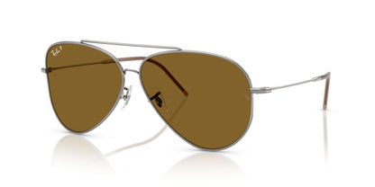 RAYBAN RBR0101S AVIATOR REVERSE 004/83 62 SUNGLASSES