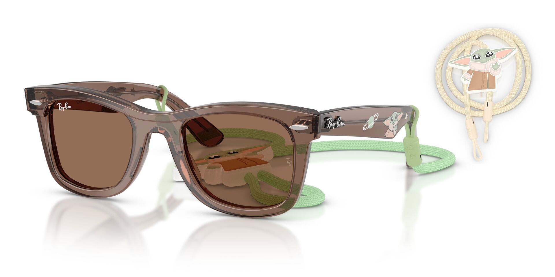 RAYBAN RJ9140S STAR WARS THE MANDALORIAN 722773 45 KIDS SUNGLASSES