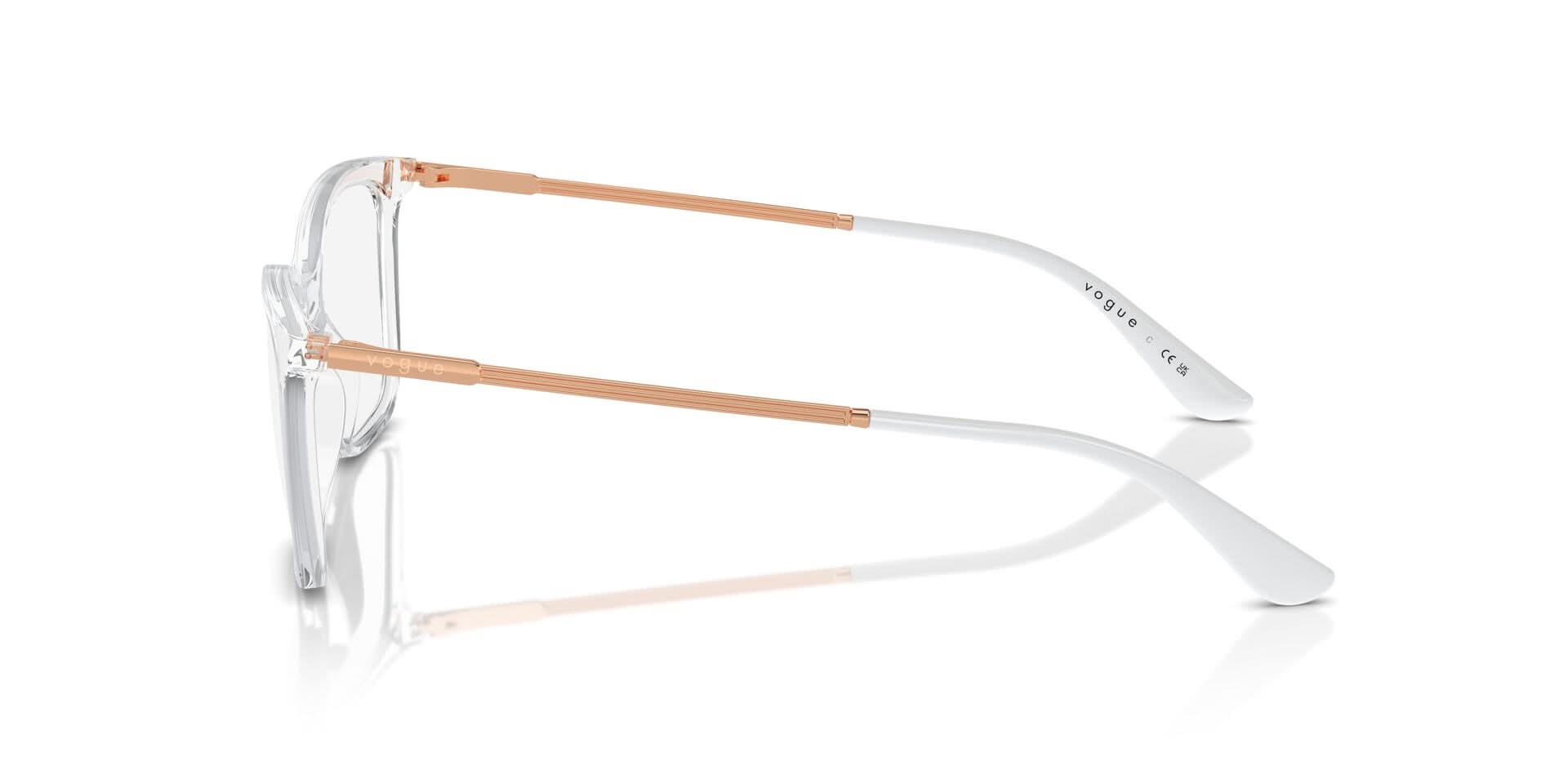 【最終値下げ】Looking Glass Go ホワイト VOGUE VO5563 W745 51 FRAME