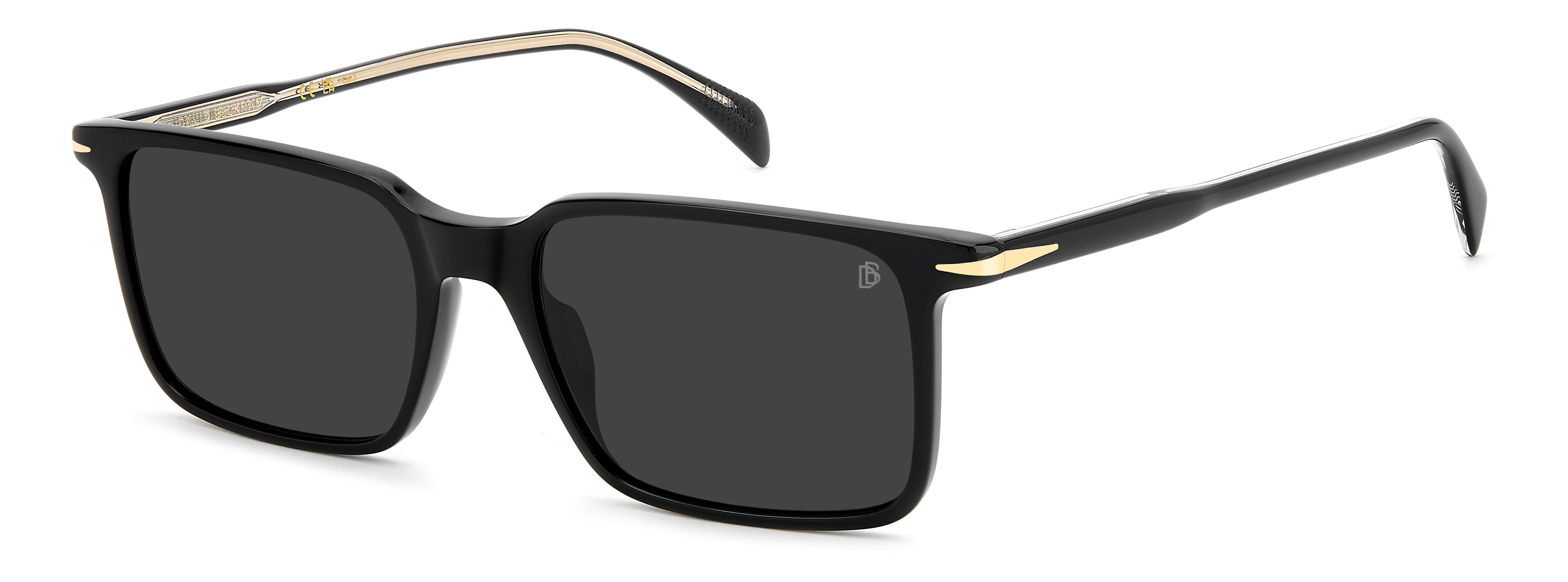 EYEWEAR by David Beckham黒フレーム スクエア サングラス DAVID BECKHAM DB1220S 807IR 54 SUNGLASSES