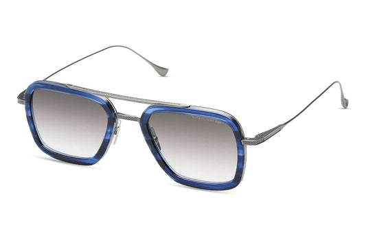 DITA 7806T FLIGHT 006 BLU SIL 52 SUNGLASSES