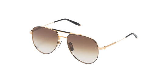 AKONI AKS202A HYDRA GLD BLK 59 SUNGLASSES