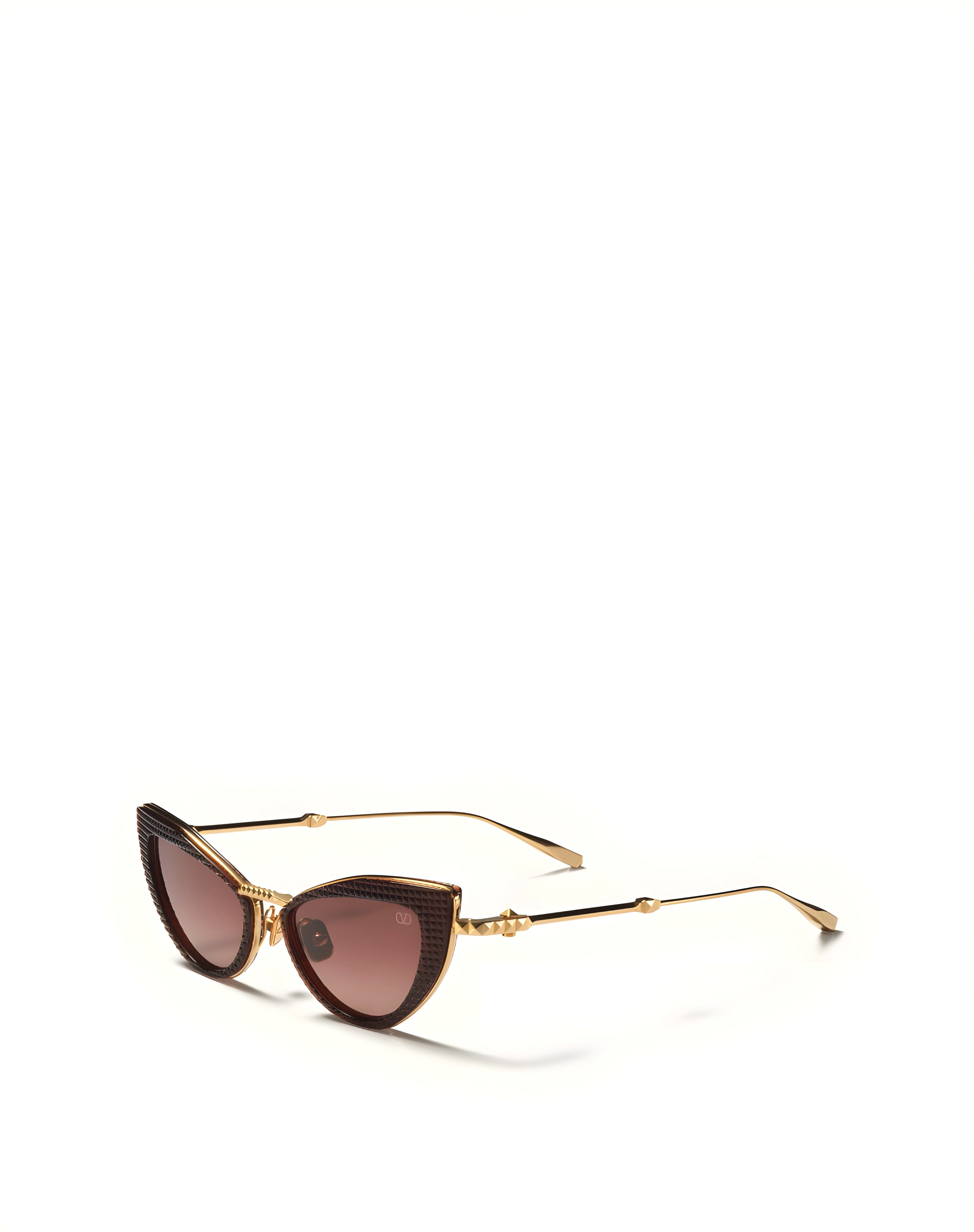 VALENTINO VLS102C VIII GLD RED 50 SUNGLASSES