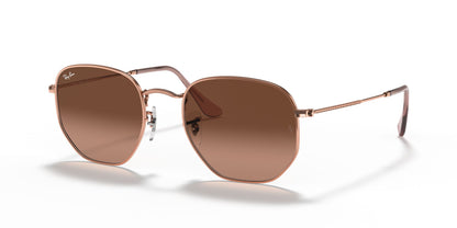 RAYBAN RB3548N HEXAGONAL 9069A5 51 SUNGLASSES