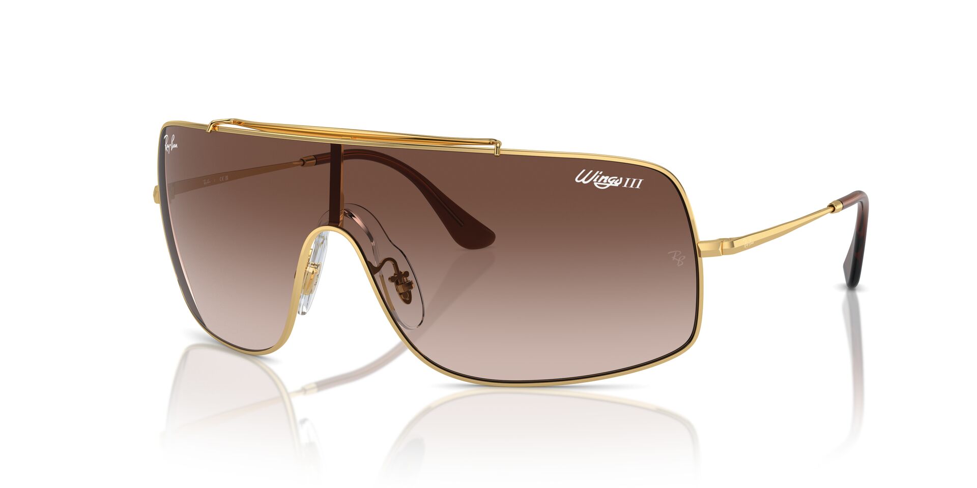 RAYBAN RB3897 WINGS III 001/13 36 SUNGLASSES