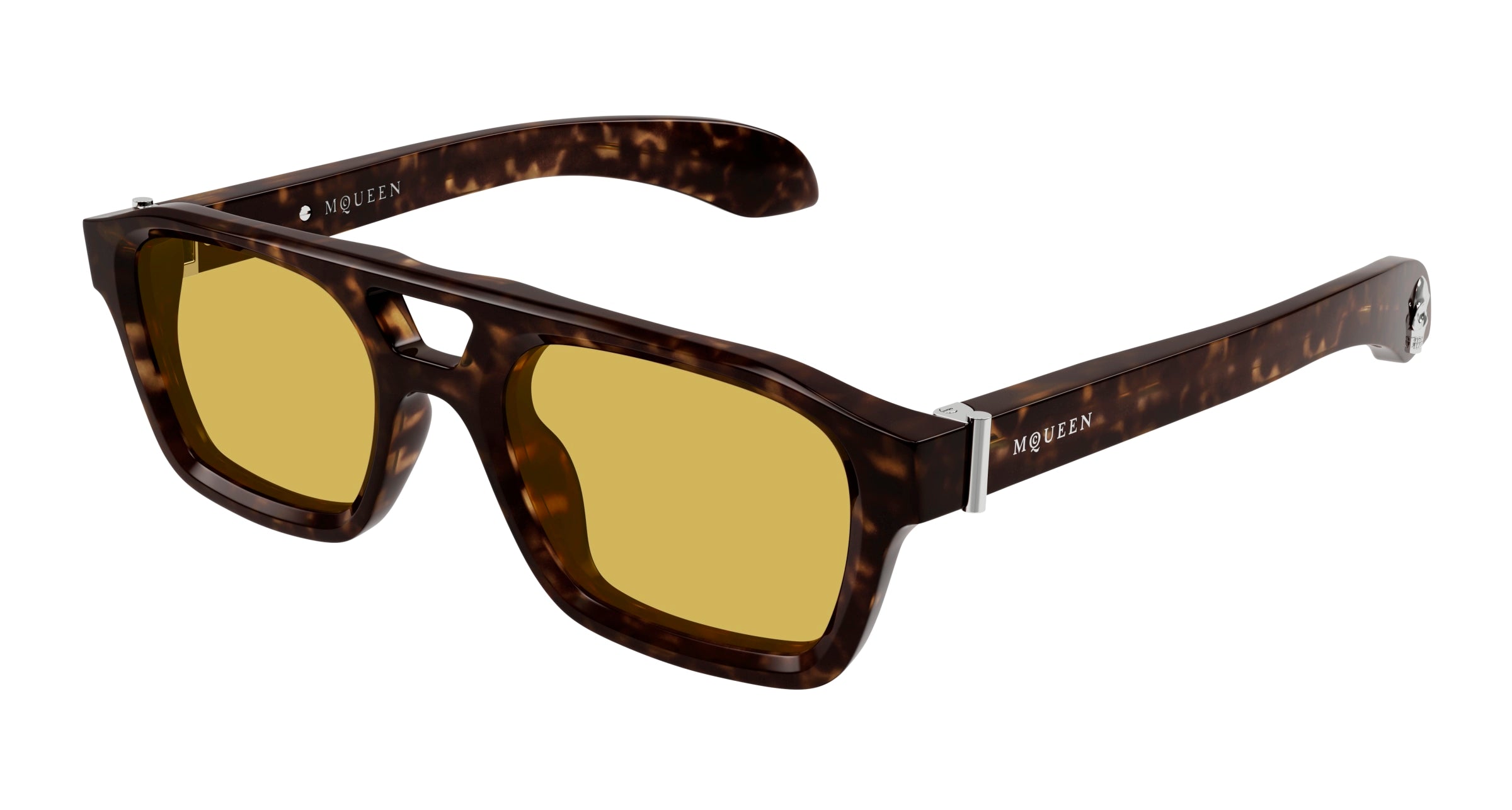 ALEXANDER MCQUEEN AM0505S 002 52 SUNGLASSES