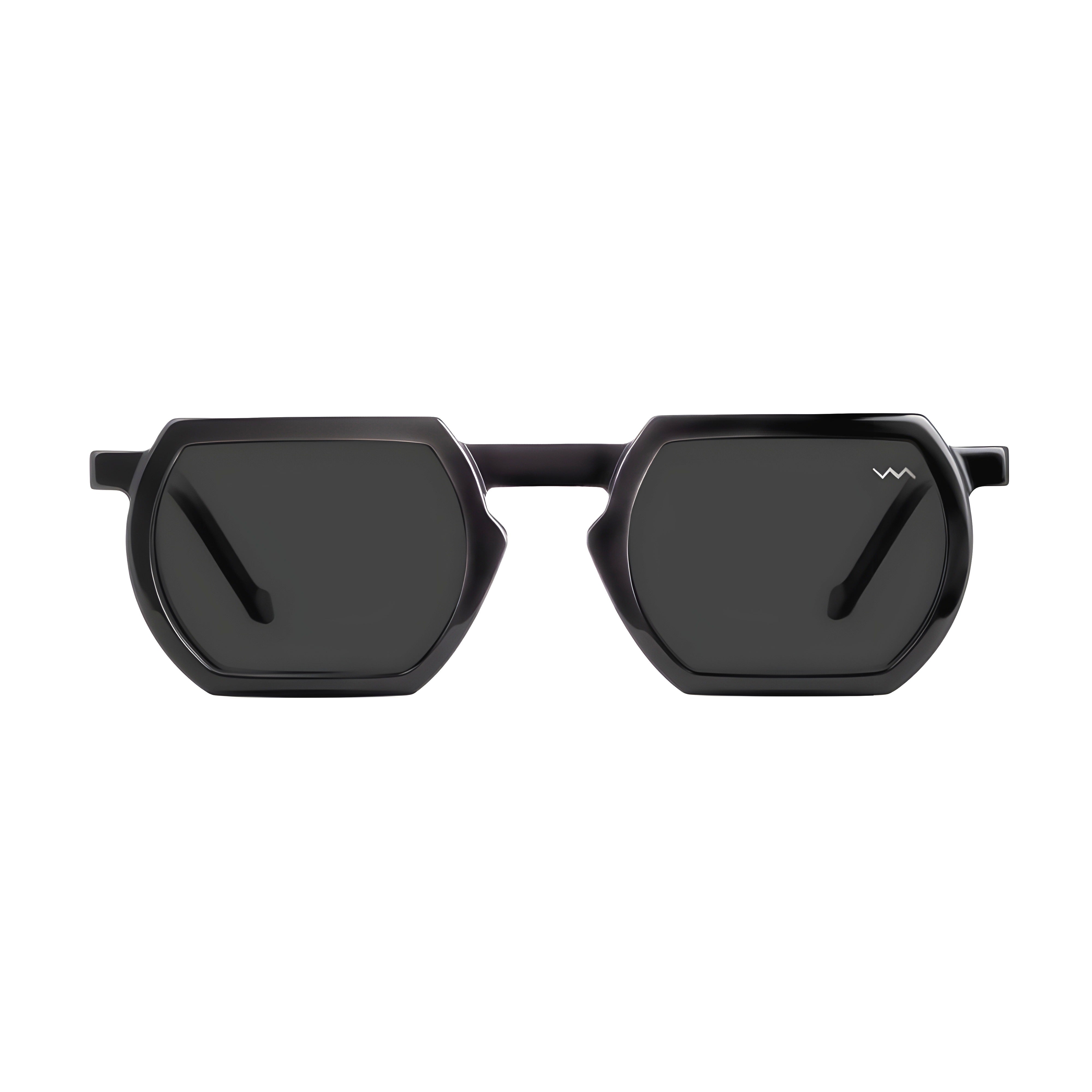 VAVA WL0030 WHITE LABEL BLACK 50 SUNGLASSES