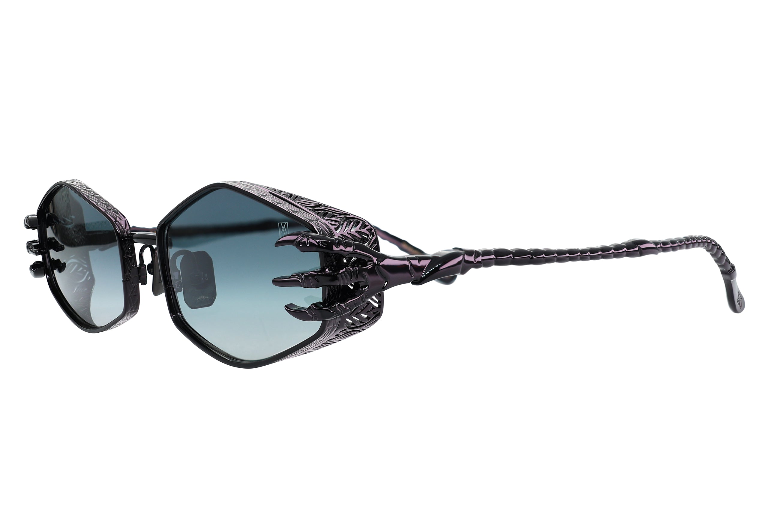 ANNA KARIN CLAW PLUME 47/100 BLACK 54 SUNGLASSES