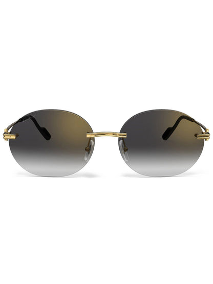 CARTIER CT0011CS  037 0002 Rimless 58 145 Metal SUNGLASSES