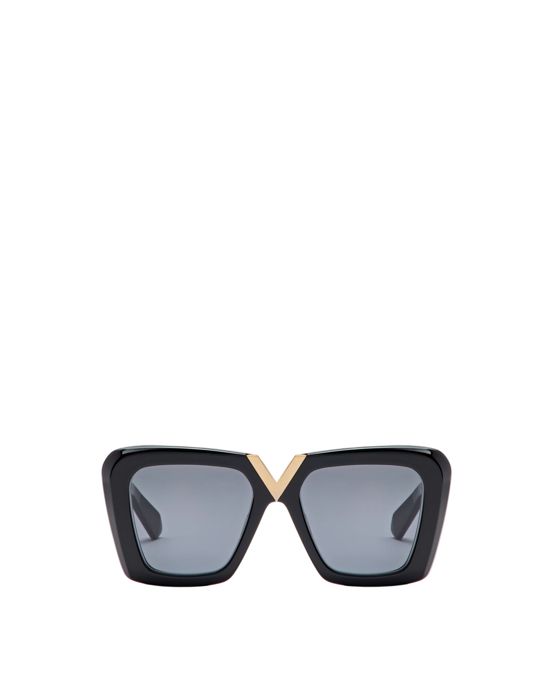 VALENTINO VLS161A V-GOLD II BLK GLD 53 SUNGLASSES