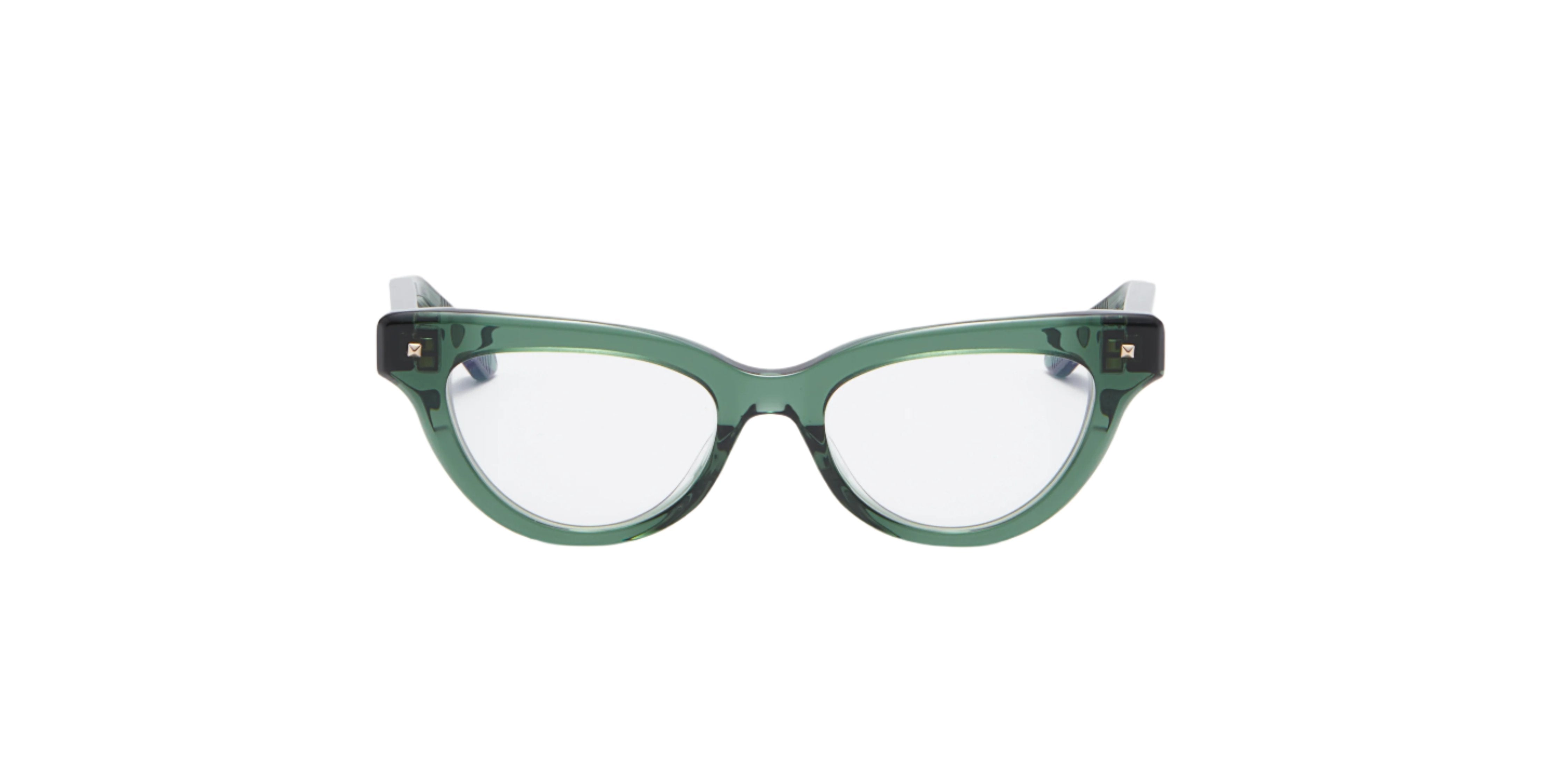 VALENTINO VLX124B V ESSENTIAL II GRN GLD 50 FRAME