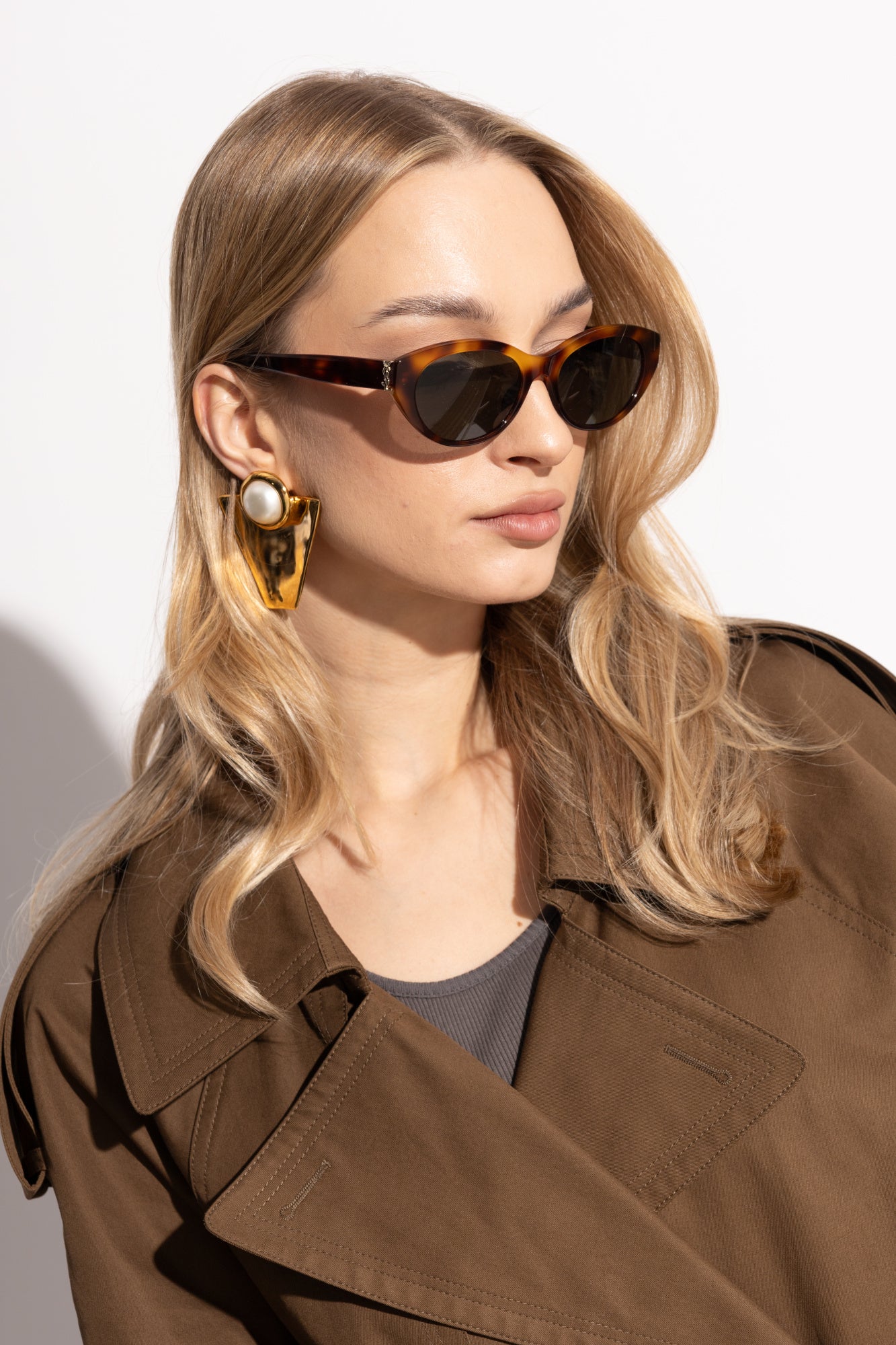 SAINT LAURENT SLM148 002 54 SUNGLASSES