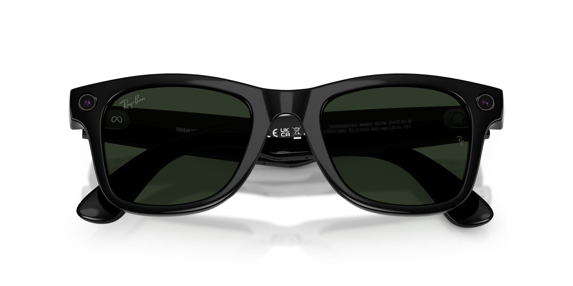 RAYBAN META 0RW4012 WAYFARER LARGE GEN 2 601/1M 53 SUNGLASSES