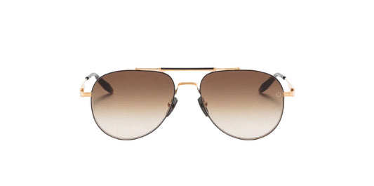 AKONI AKS202A HYDRA GLD BLK 59 SUNGLASSES