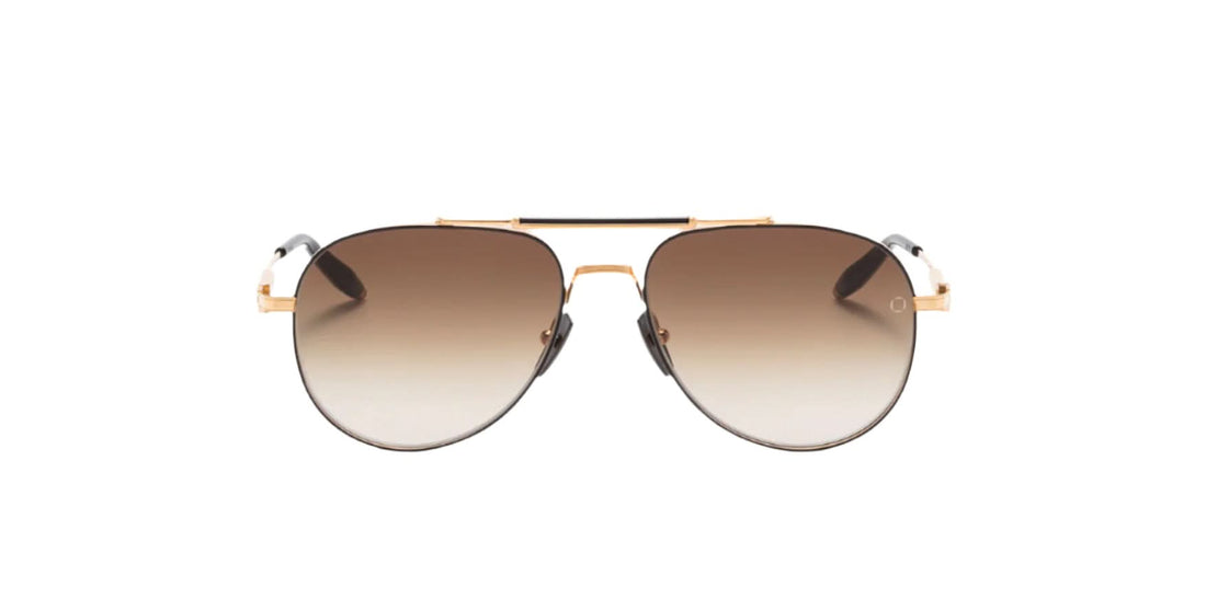 AKONI AKS202A HYDRA GLD BLK 59 SUNGLASSES