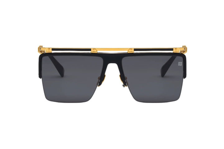 BALMAIN BPS168A TRIOMPHE BLK GLD 61 SUNGLASSES