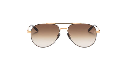 AKONI AKS202A HYDRA GLD BLK 59 SUNGLASSES