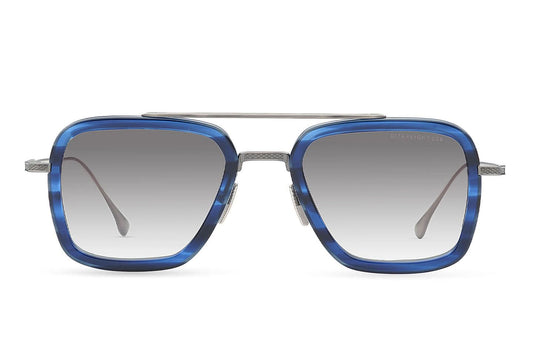 DITA 7806T FLIGHT 006 BLU SIL 52 SUNGLASSES