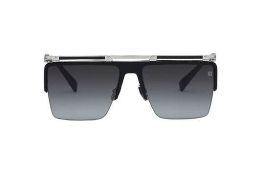 BALMAIN BPS168C TRIOMPHE BLK SLV 61 SUNGLASSES