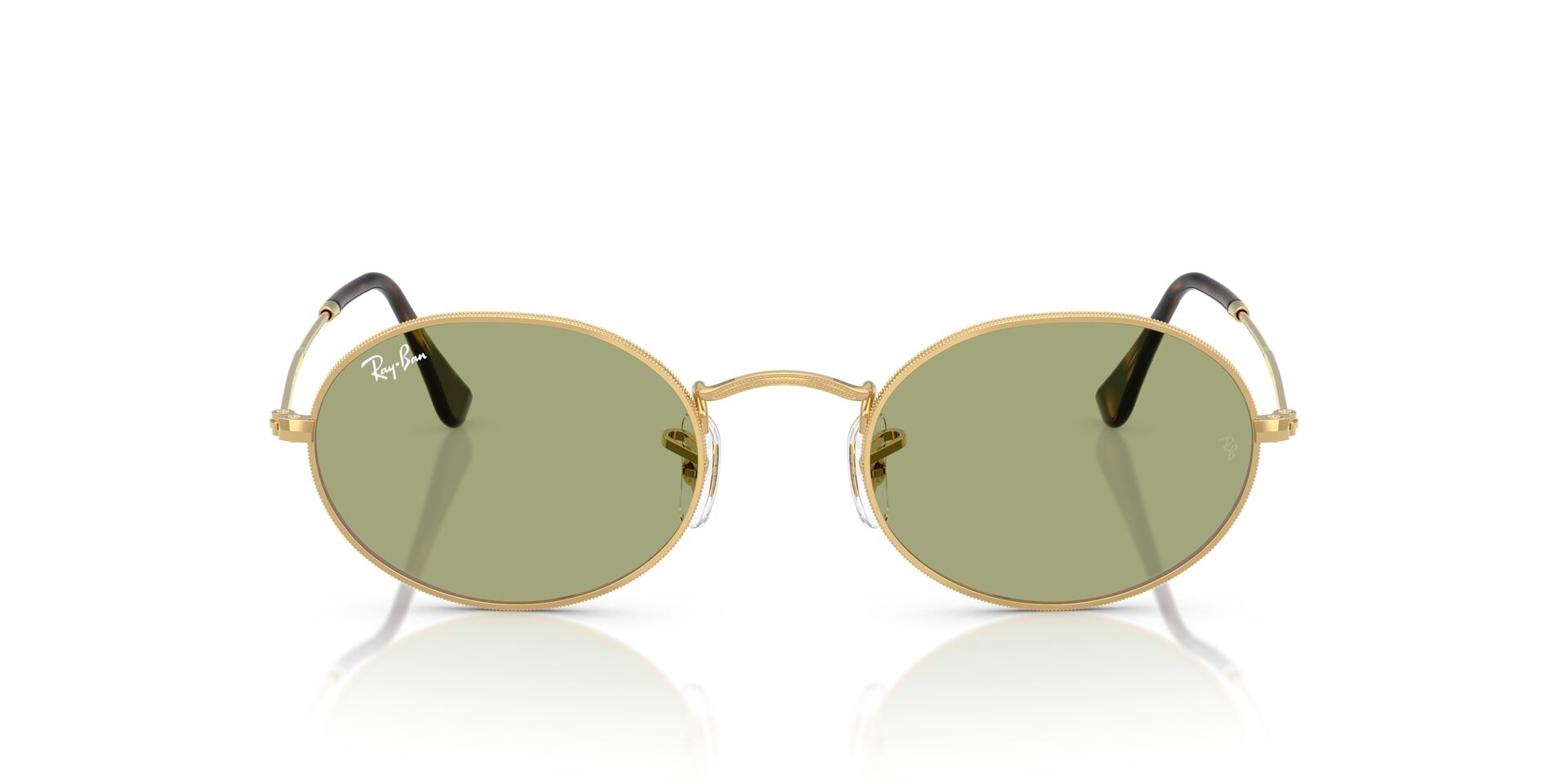 RAYBAN RB3547 OVAL 001 4E 51 SUNGLASSES