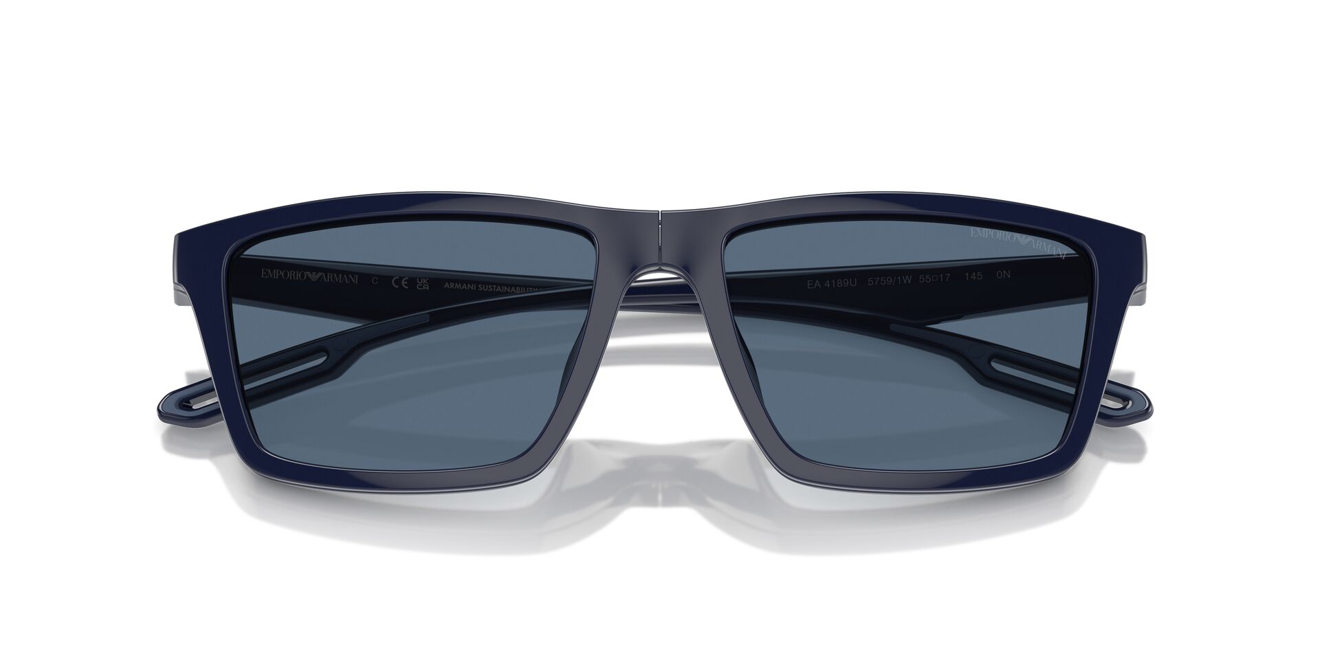 EMPORIO ARMANI EA4189U CLIPON 57591W 55 SUNGLASSES
