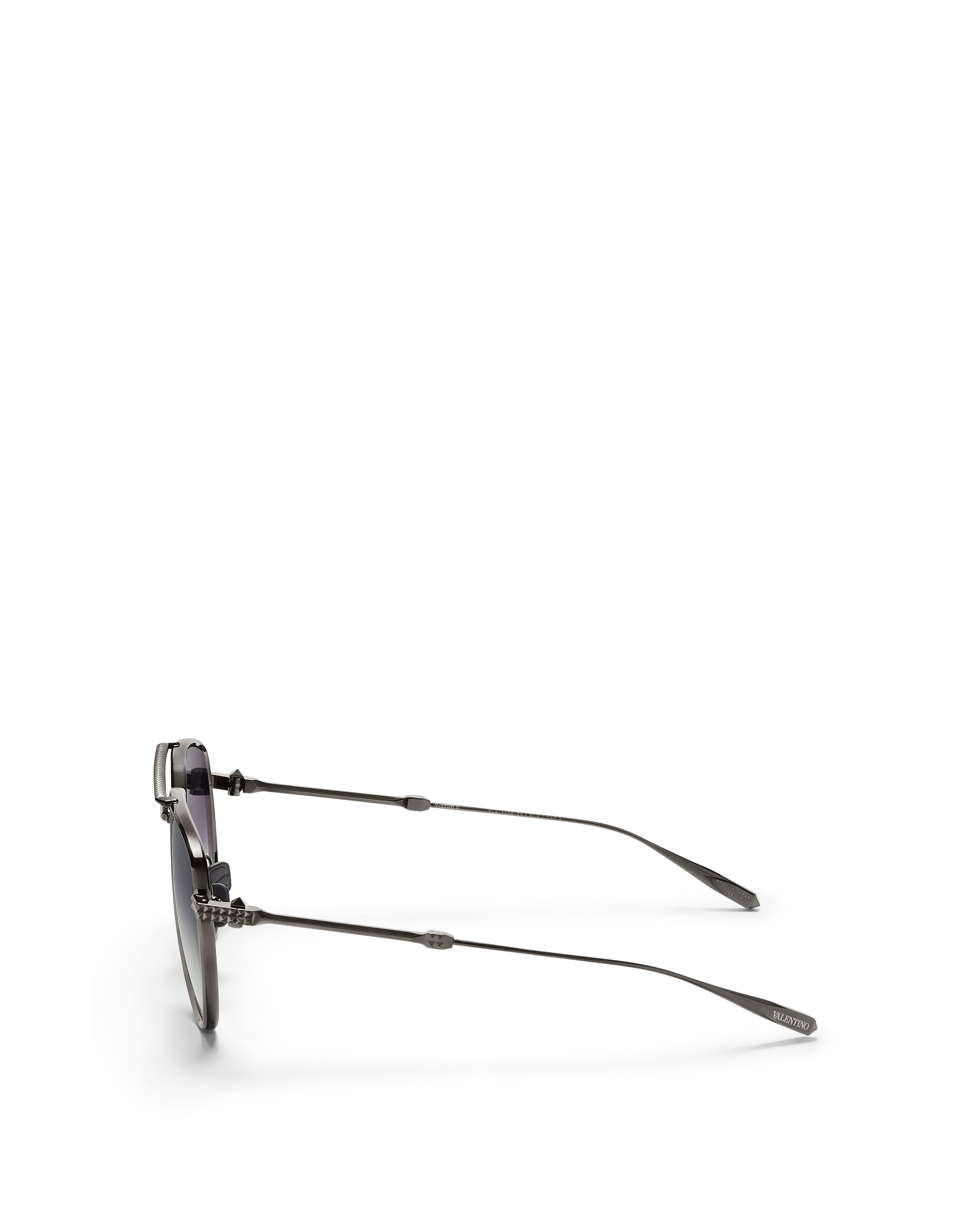 VALENTINO VLS133E V-STUD-II BLK 59 SUNGLASSES
