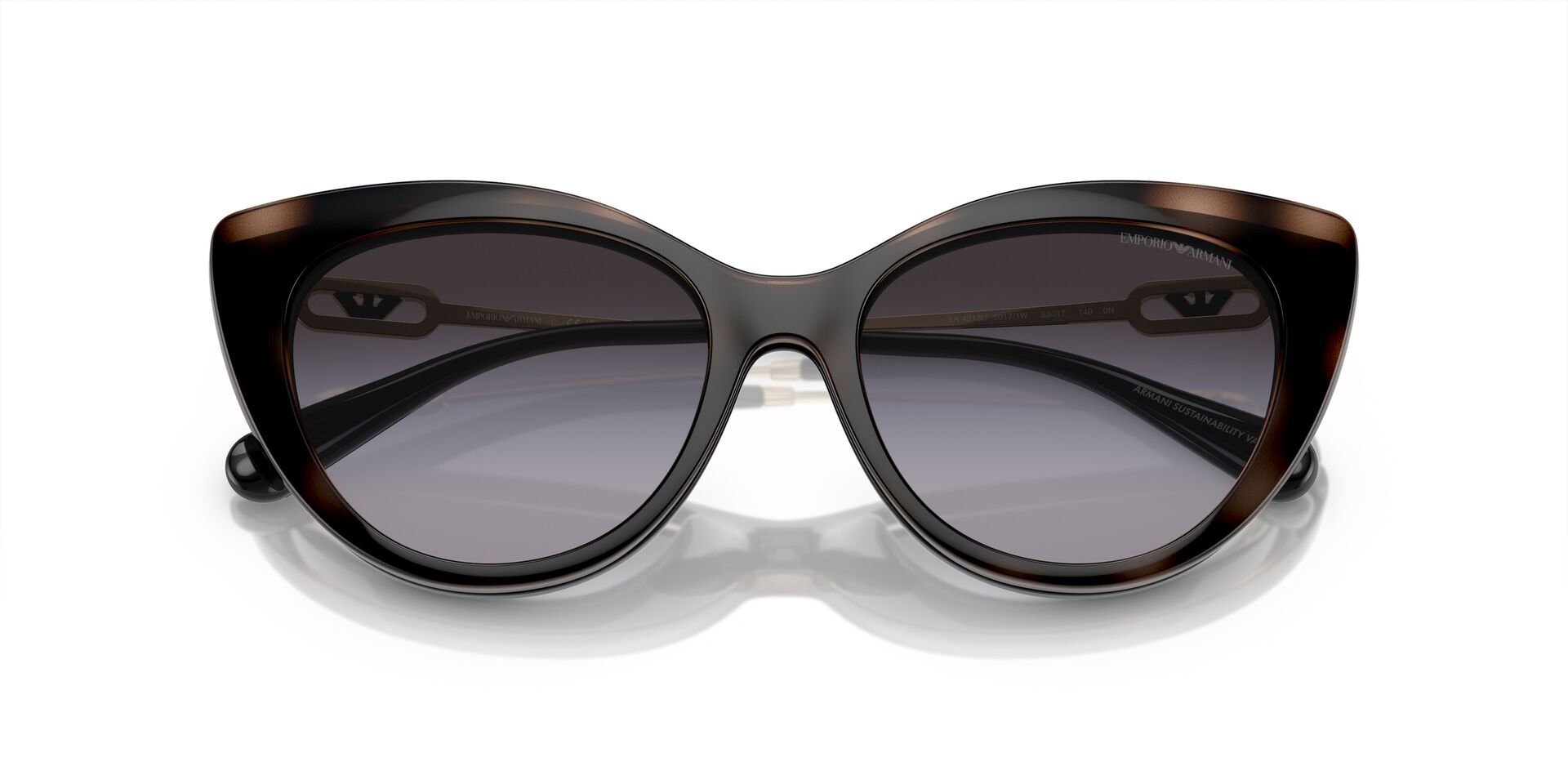 EMPORIO ARMANI EA4213U CLIPON 50171W 53 SUNGLASSES