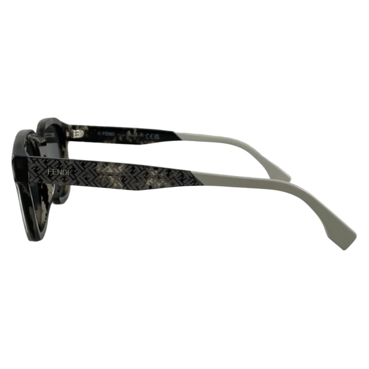 FENDI FE40077I  25C 0002 Full 51 145 Plastic SUNGLASSES