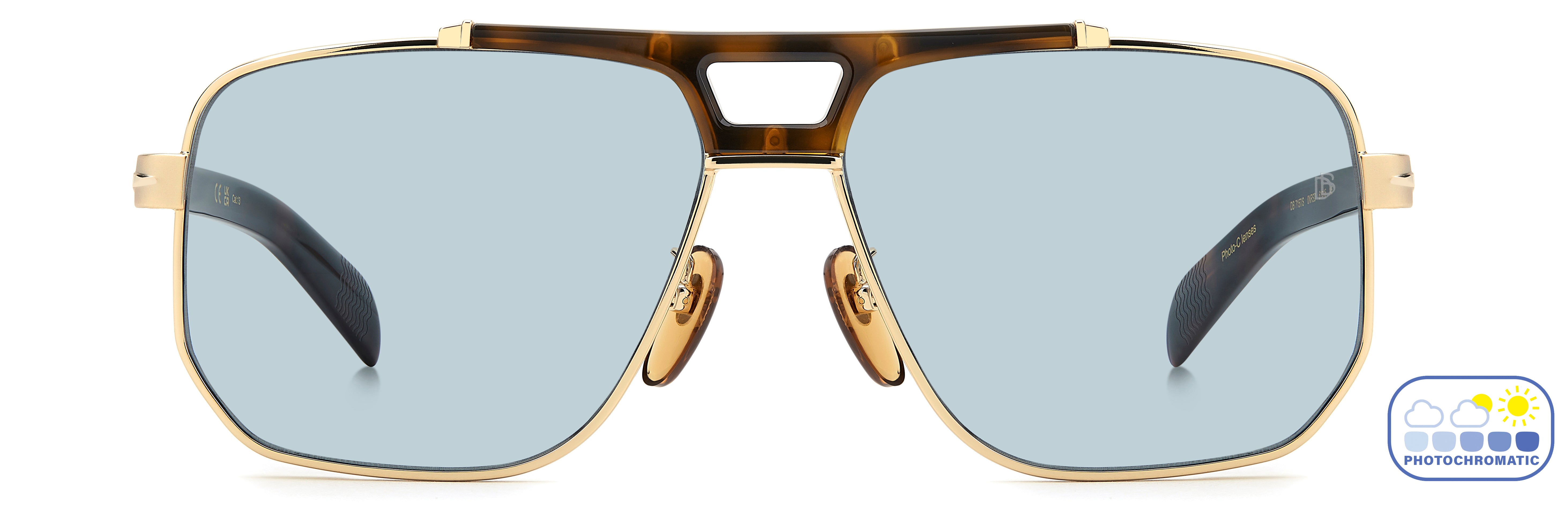 DAVID BECKHAM DB7157S 0NRSD 61 SUNGLASSES