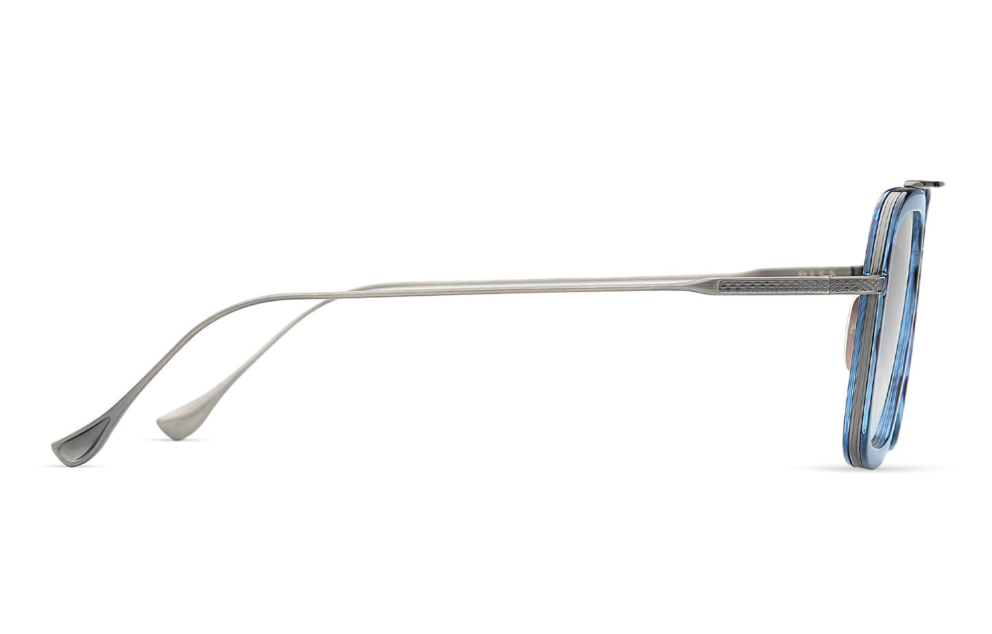 DITA 7806T FLIGHT 006 BLU SIL 52 SUNGLASSES