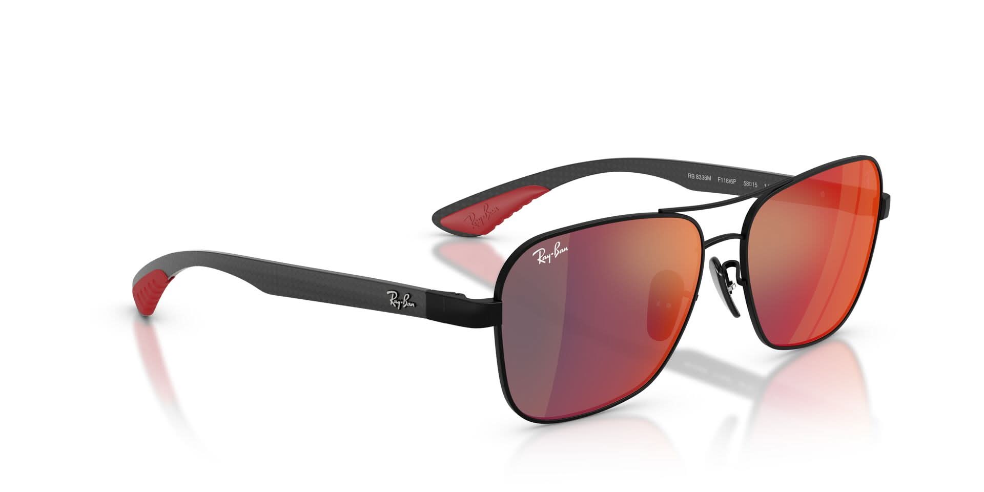 RAYBAN RB8336M SCUDERIA FERRARI F118 6P 58 SUNGLASSES