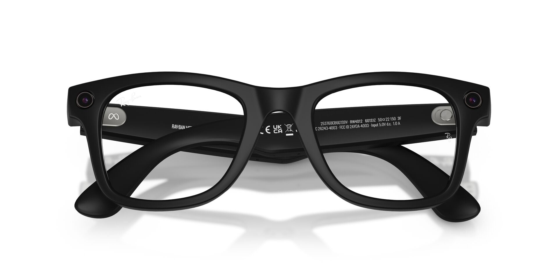 RAYBAN META 0RW4012 WAYFARER LARGE GEN 2 601S1Z 53 SUNGLASSES
