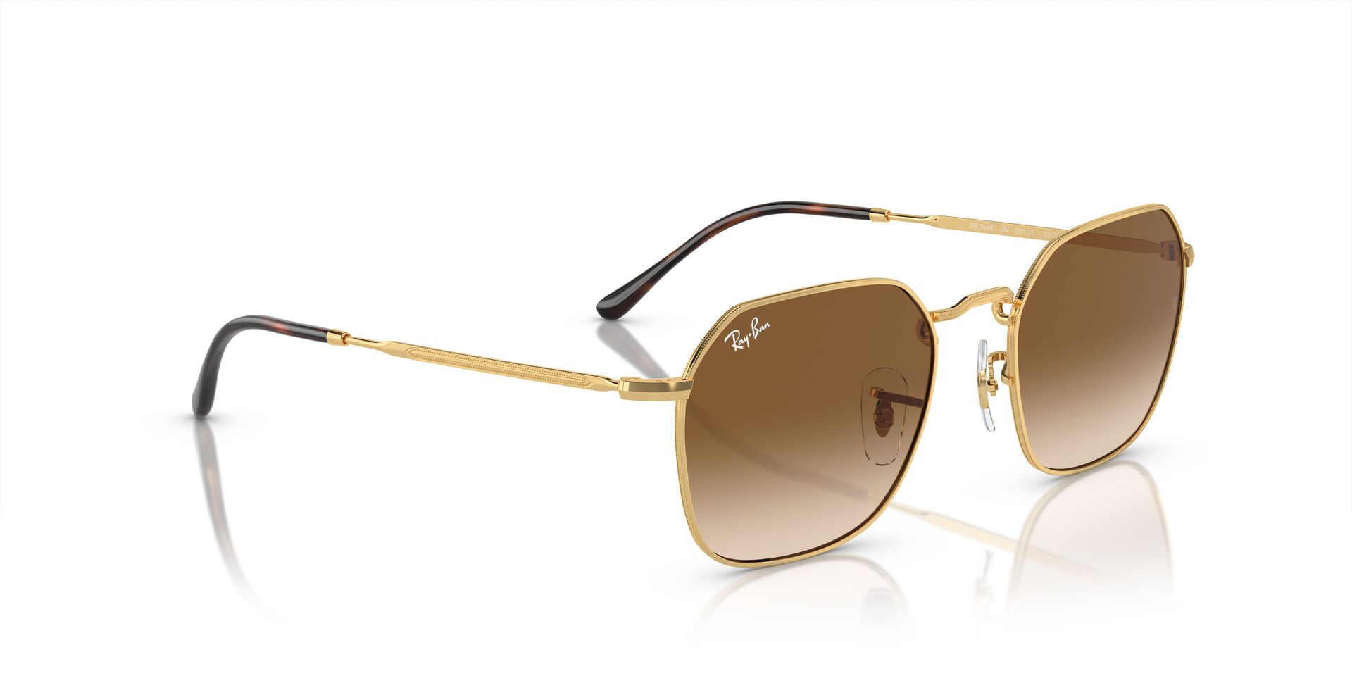 RAYBAN RB3694 JIM 001/51 53 SUNGLASSES