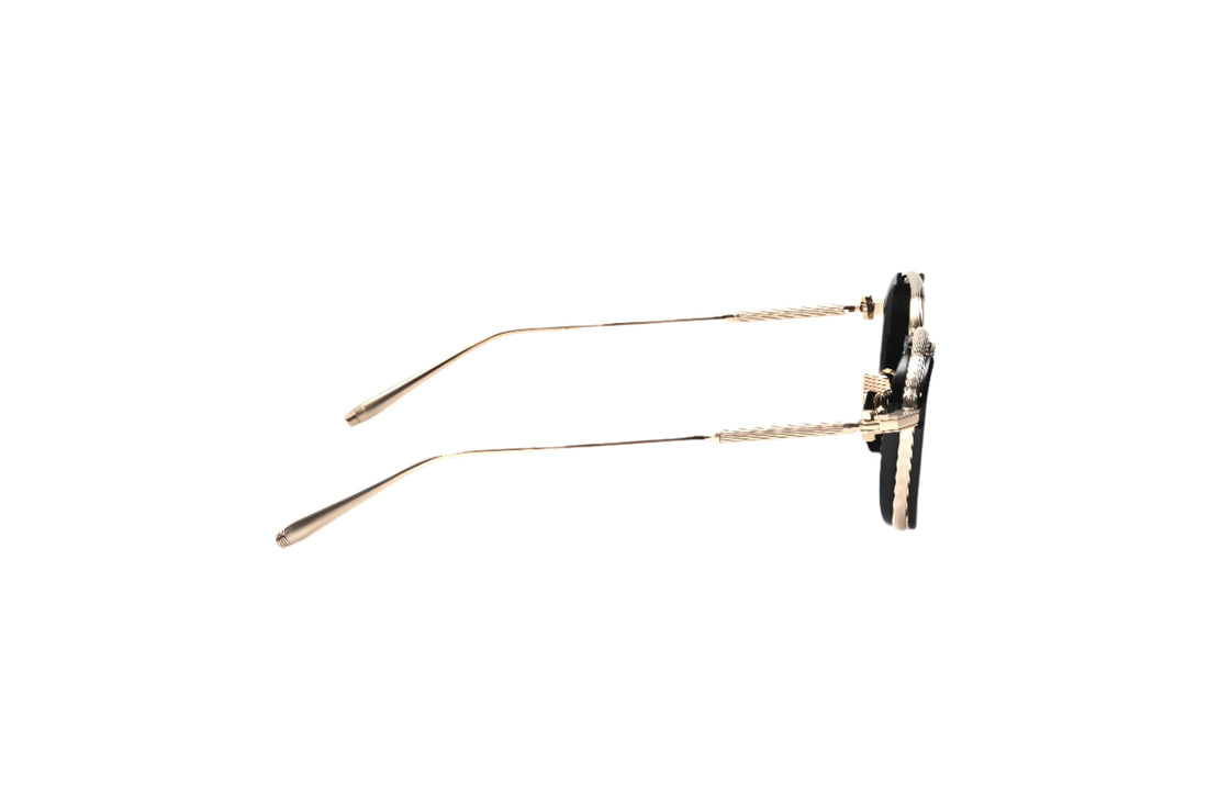 AKONI AKS513A ECLIPSE GLD BLK 49 SUNGLASSES