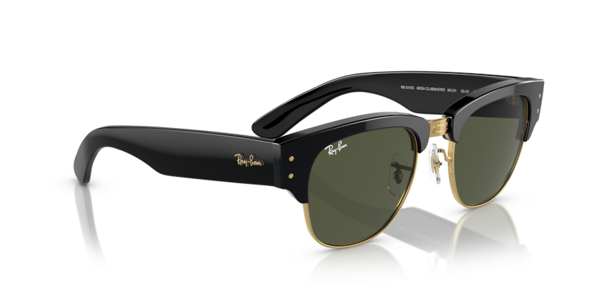 RAYBAN RB0316S MEGA CLUBMASTER 901/31 50 SUNGLASSES