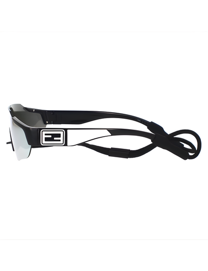 FENDI FE40088UY  01C 0011 Nylon NA 135 Plastic SUNGLASSES