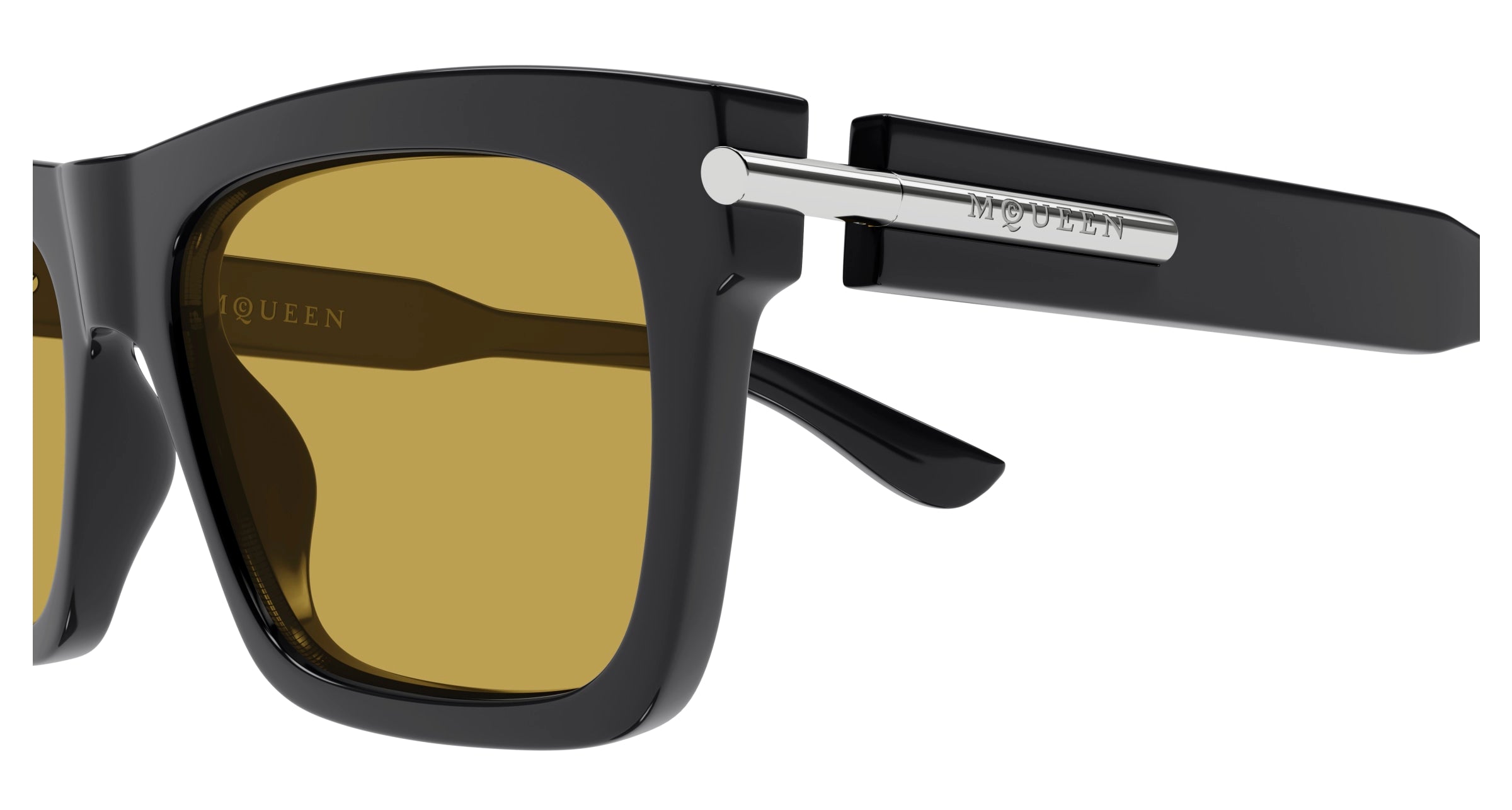 ALEXANDER MCQUEEN AM0495S 003 55 SUNGLASSES
