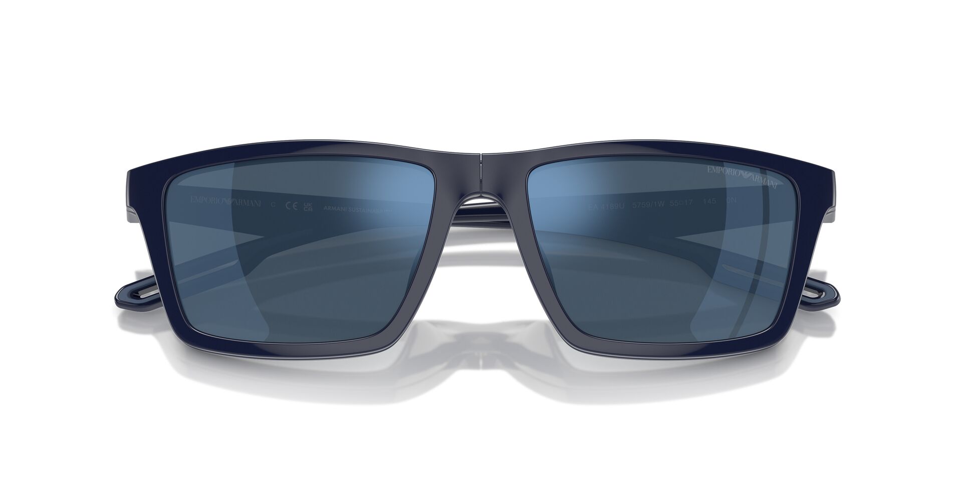 EMPORIO ARMANI EA4189U CLIPON 57591W 55 SUNGLASSES