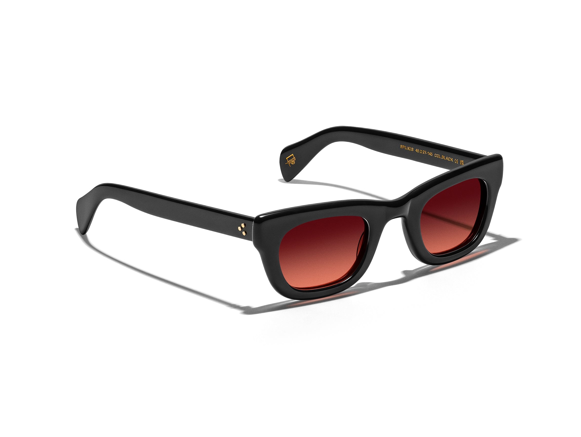 MOSCOT SPILKES SUN BLACK 48 SUNGLASSES