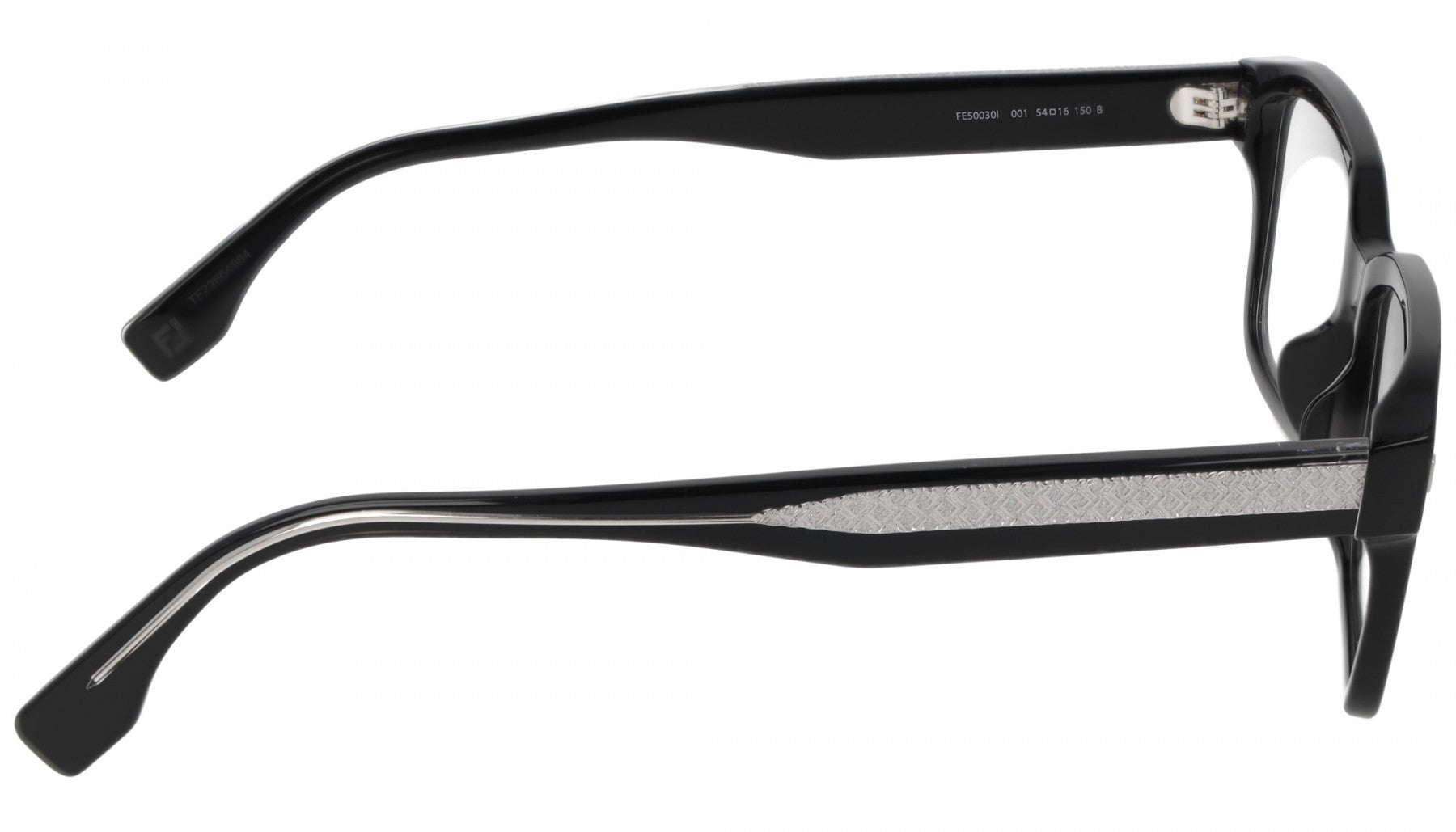 FENDI FE50030I  001 NA Full 54 150 Plastic FRAME