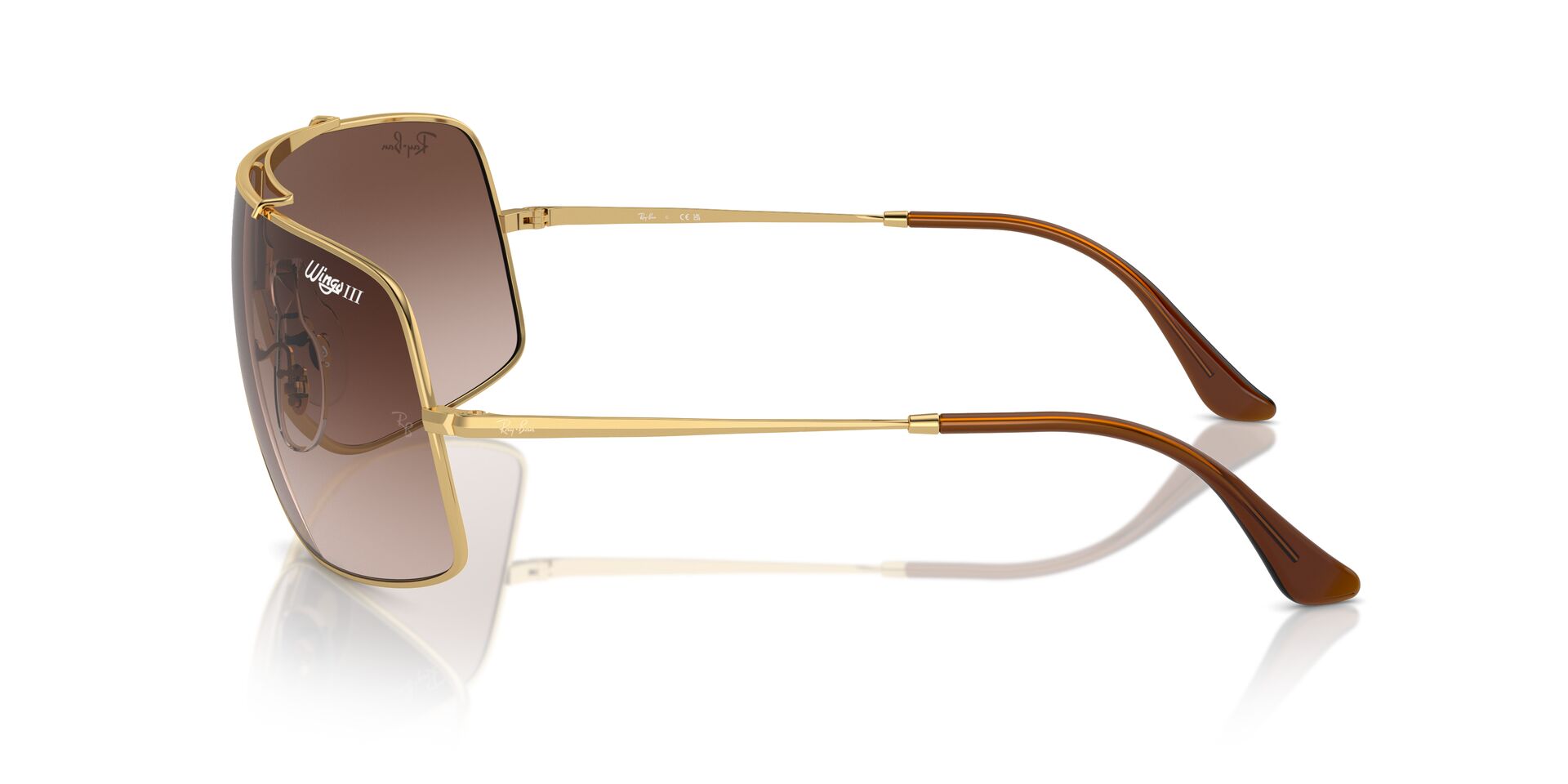 RAYBAN RB3897 WINGS III 001/13 36 SUNGLASSES