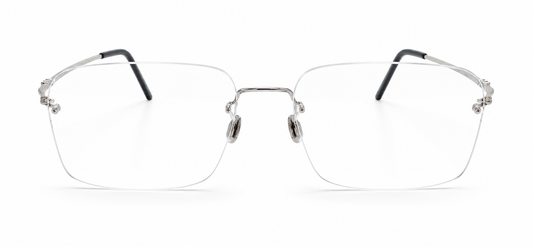 LINDBERG LTD065 492BB SPIRIT PRECIOUS DIAMOND SAPPHIRES WHITE GOLD 750 53 FRAME
