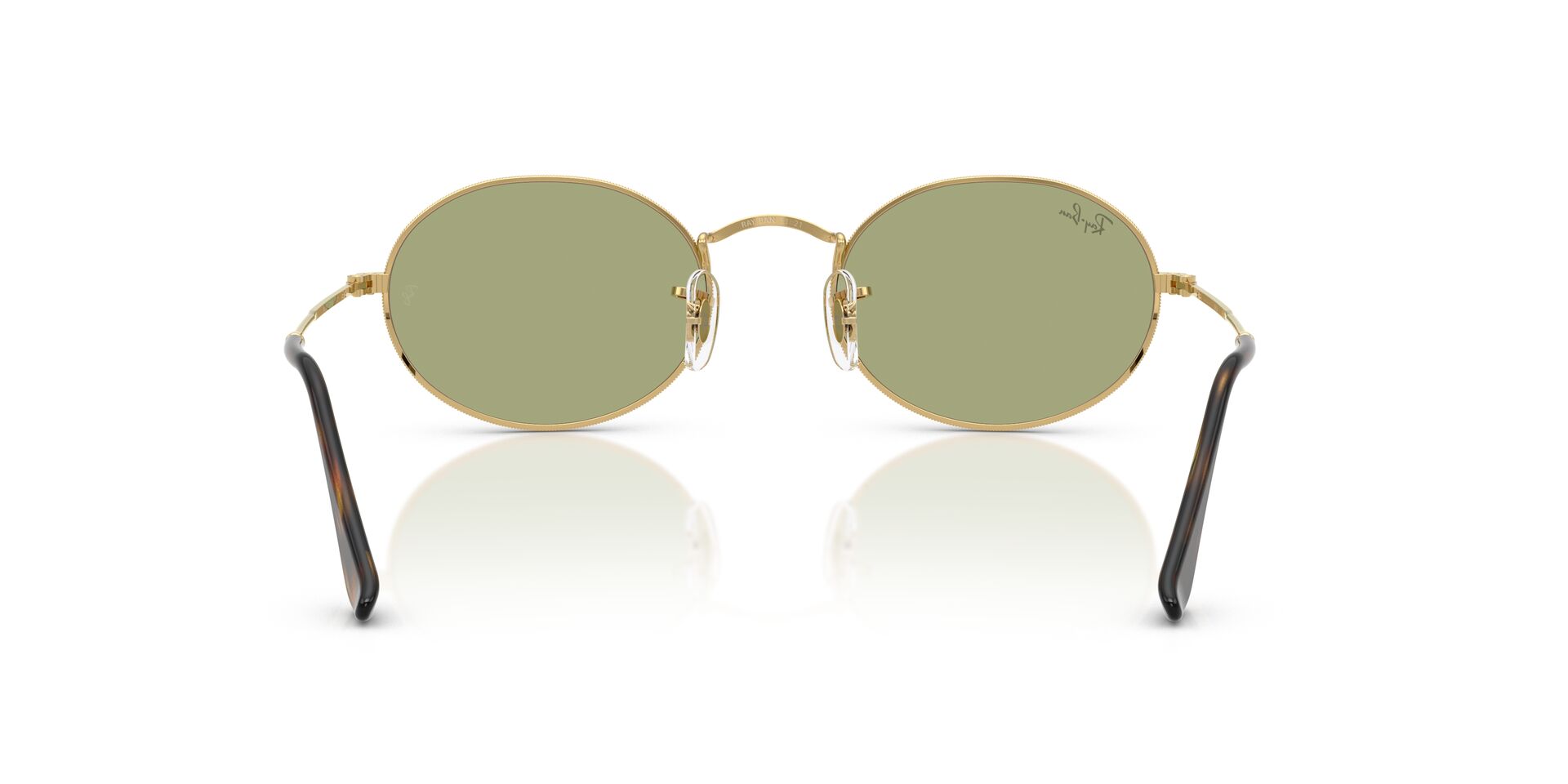 RAYBAN RB3547 OVAL 001 4E 51 SUNGLASSES