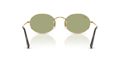 RAYBAN RB3547 OVAL 001 4E 51 SUNGLASSES
