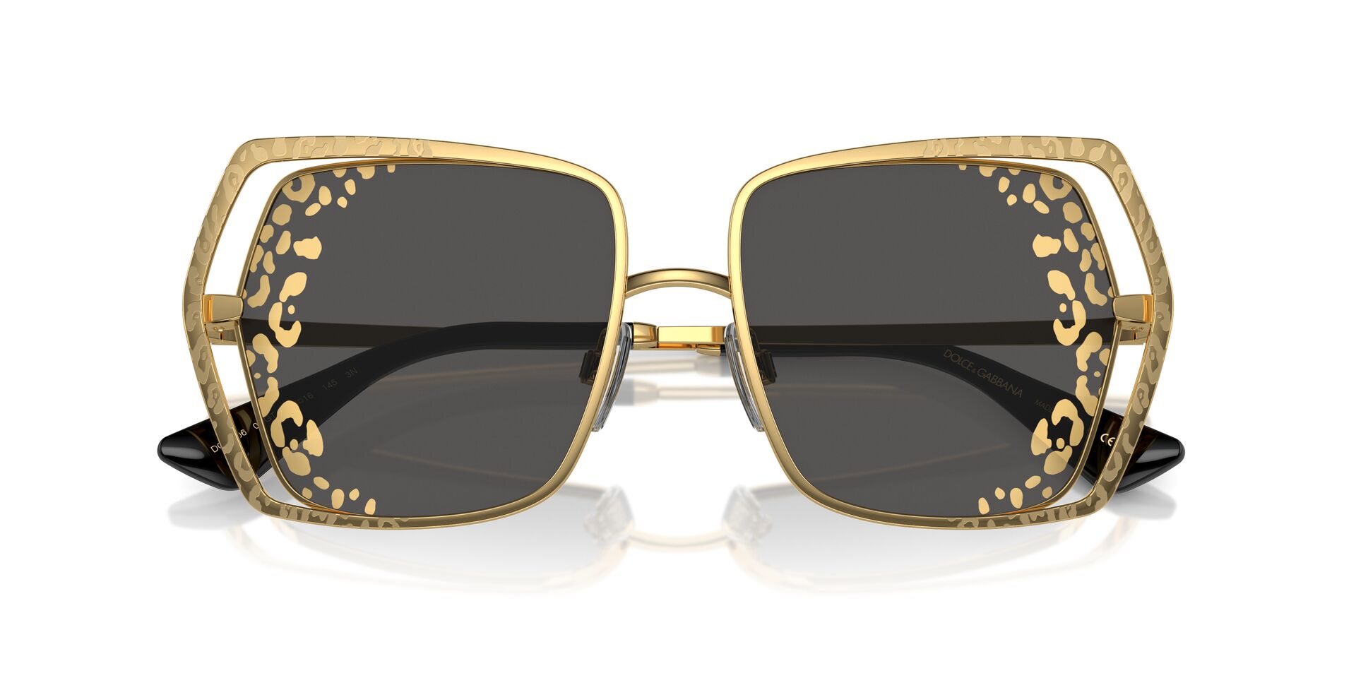 DOLCE & GABBANA DG2306 02/GT 55 SUNGLASSES