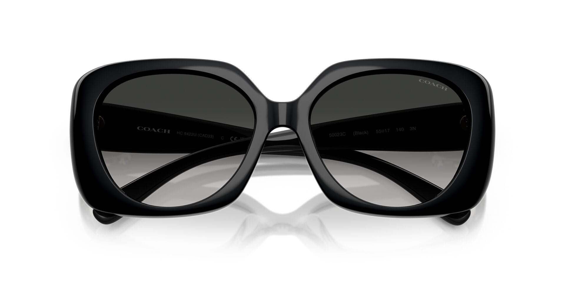 COACH HC8422U CAD33 50023C 55 SUNGLASSES