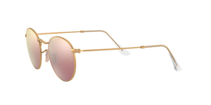 RAYBAN RB3447 ROUND METAL 112 Z2 50 SUNGLASSES