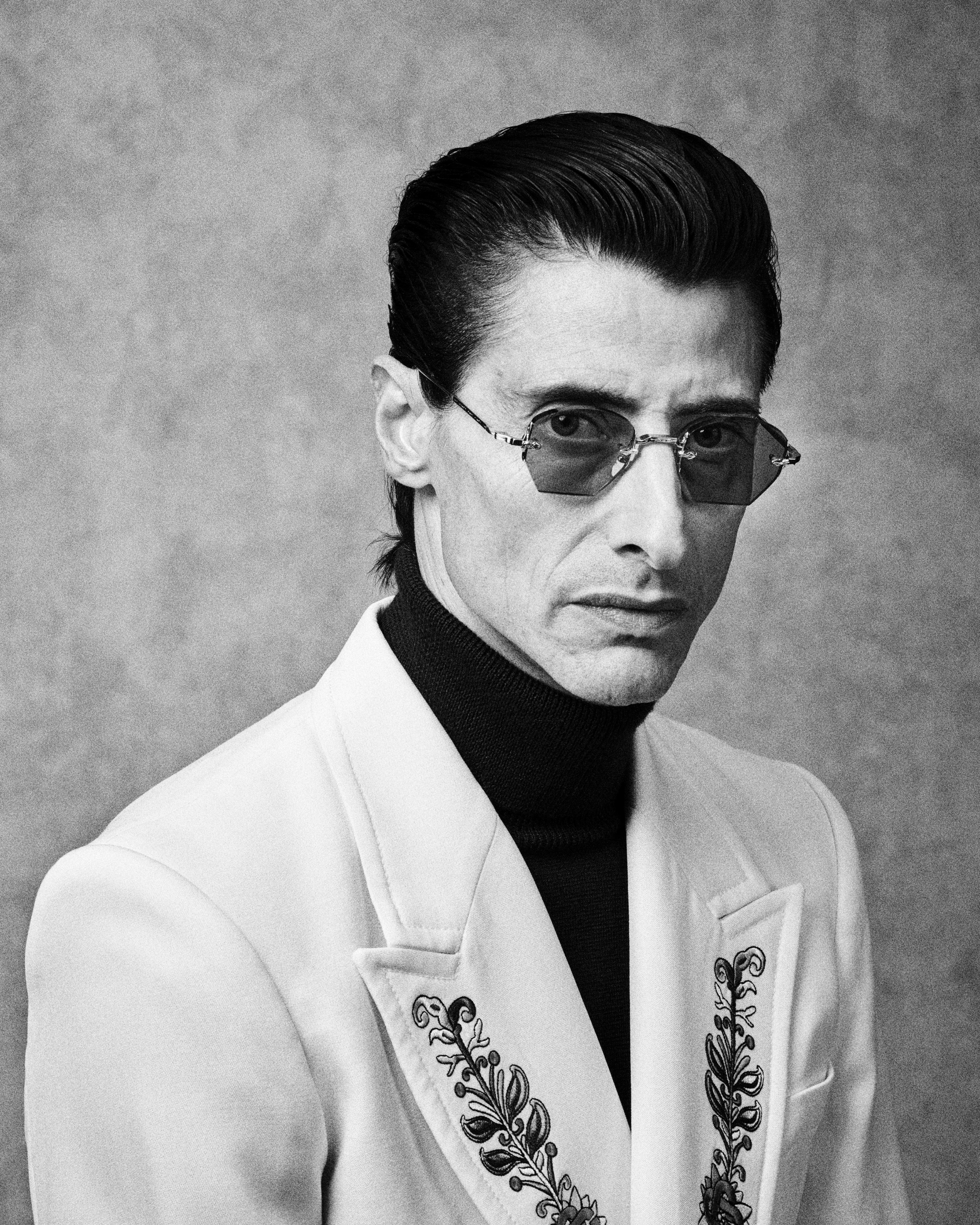 JACQUES MARIE MAGE OATMAN 235/300 JMMOA12S ELECTRUM 48 SUNGLASSES