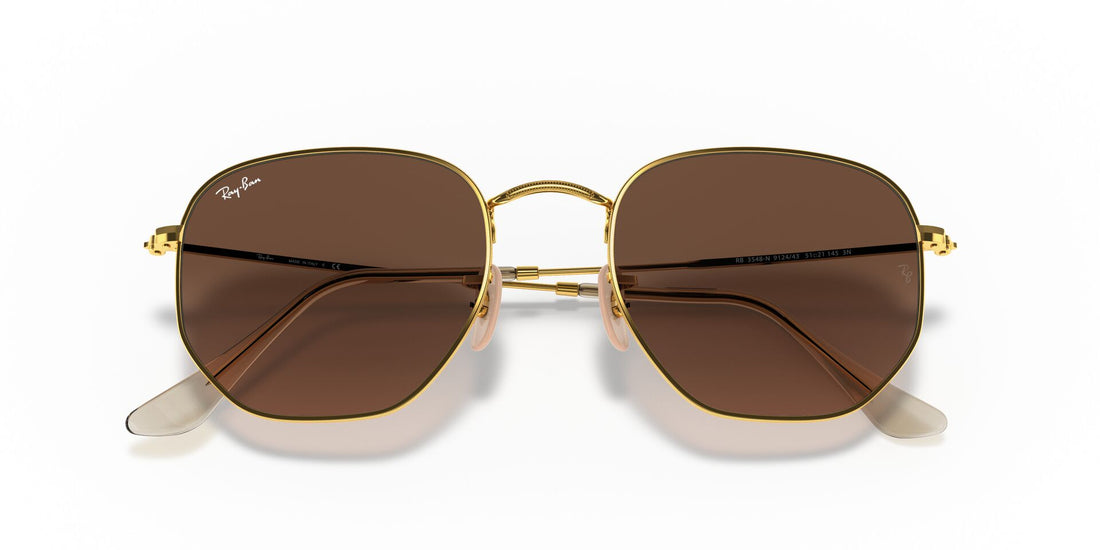 RAYBAN RB3548N HEXAGONAL 912443 51 SUNGLASSES